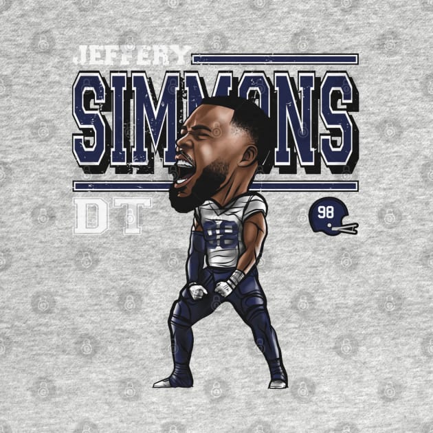 Jeffery Simmons Tennessee Cartoon by MASTER_SHAOLIN